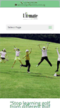 Mobile Screenshot of golflessons.com.sg